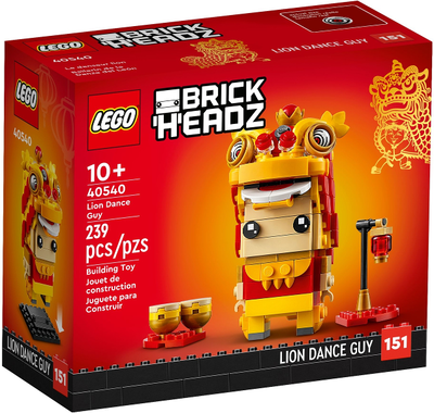 LEGO BrickHeadz 40540 Lion Dance Guy front box art