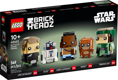 LEGO BrickHeadz 40623 Battle of Endor Heroes front box art
