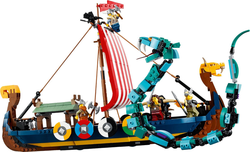 LEGO Creator 31132 Viking Ship and the Midgard Serpent