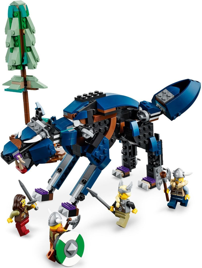 LEGO Creator 31132 Viking Ship and the Midgard Serpent