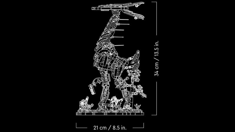 LEGO ICONS 76989 Horizon Forbidden West: Tallneck blueprint