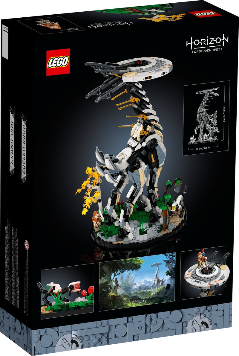 LEGO ICONS 76989 Horizon Forbidden West: Tallneck back box art