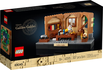 LEGO Ideas 40595 Tribute to Galileo Galilei front box art