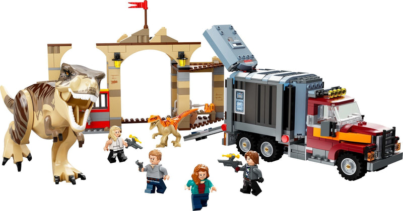 LEGO Jurassic World 76948 T. rex & Atrociraptor Dinosaur Breakout