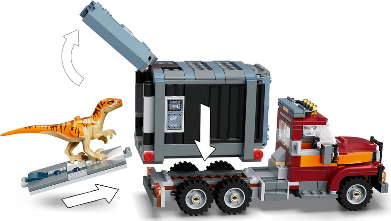 LEGO Jurassic World 76948 T. rex & Atrociraptor Dinosaur Breakout