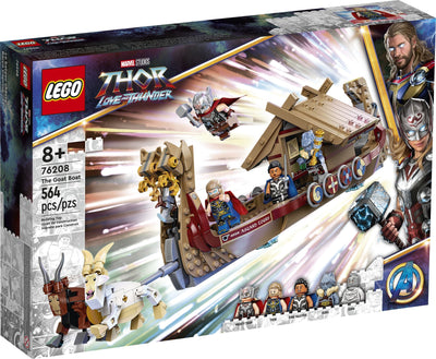 LEGO Marvel 76208 The Goat Boat front box art