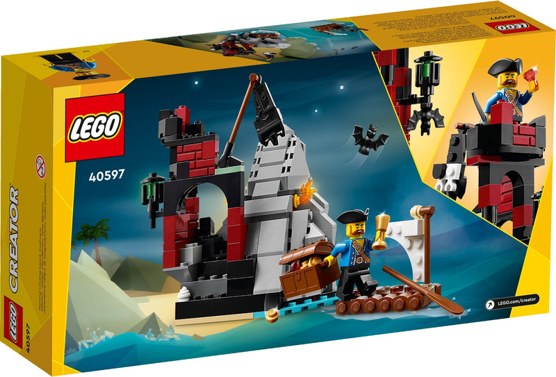 LEGO Creator 40597 Scary Pirate Island back box art