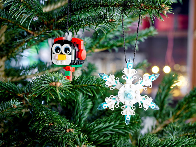 LEGO 40572 Penguin & Snowflake Christmas Ornament