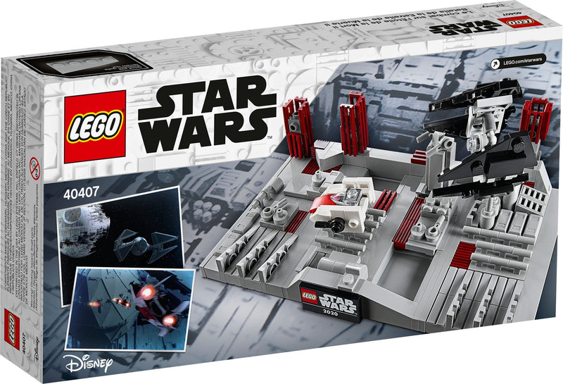 LEGO Star Wars 40407 Death Star II Battle back box art