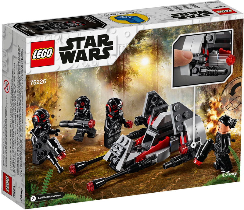 LEGO Star Wars 75226 Inferno Squad Battle Pack back box art