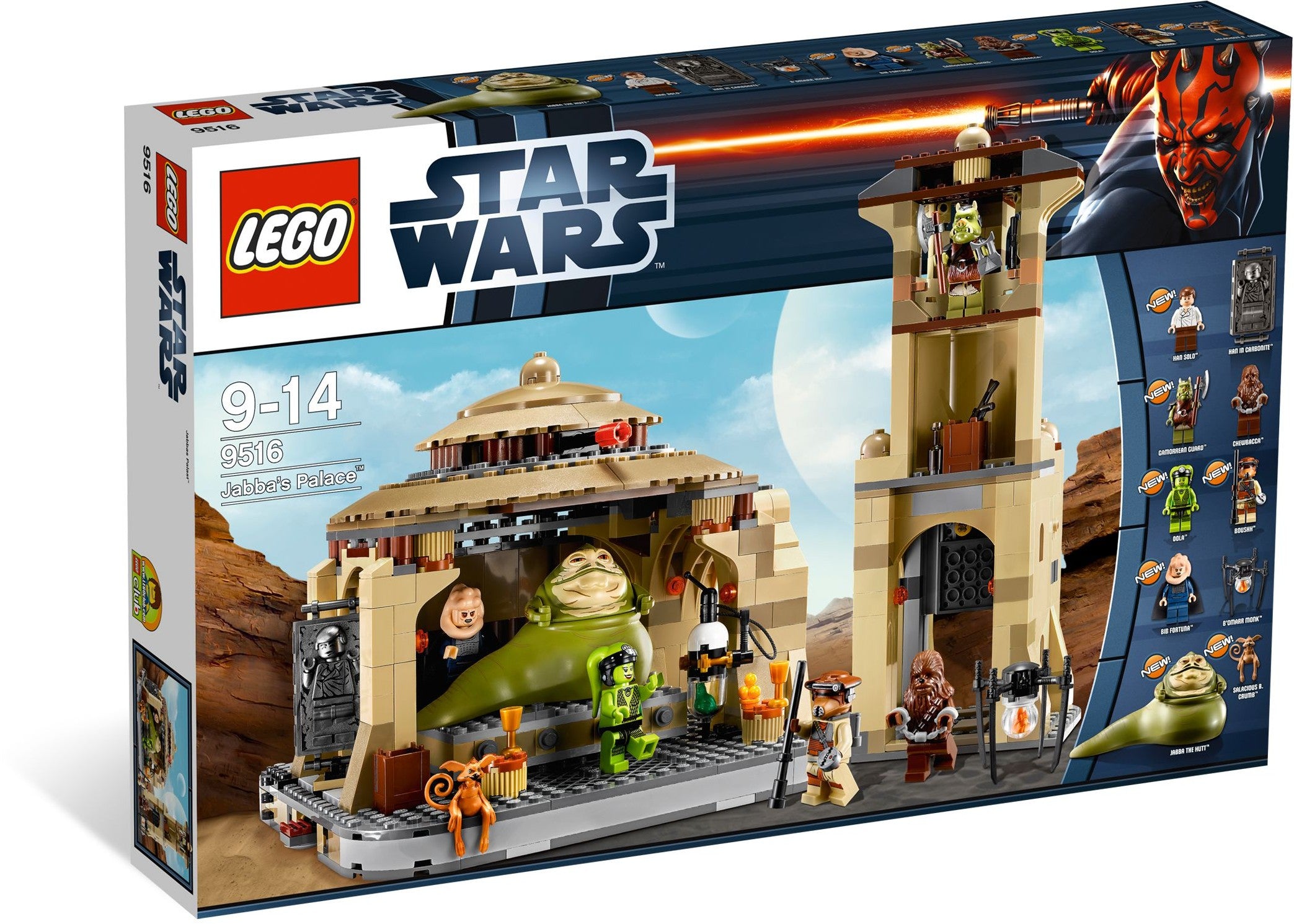 LEGO Star Wars 9516 Jabba's Palace Brickollector NZ