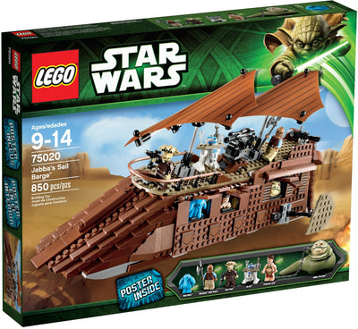 LEGO Star Wars 75020 Jabba's Sail Barge front box art