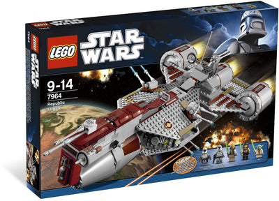 LEGO Star Wars 7964 Republic Frigate front box art