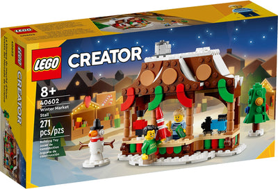 LEGO Creator 40602 Winter Market Stall front box art