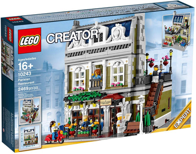 LEGO Creator 10243 Parisian Restaurant modular front box art