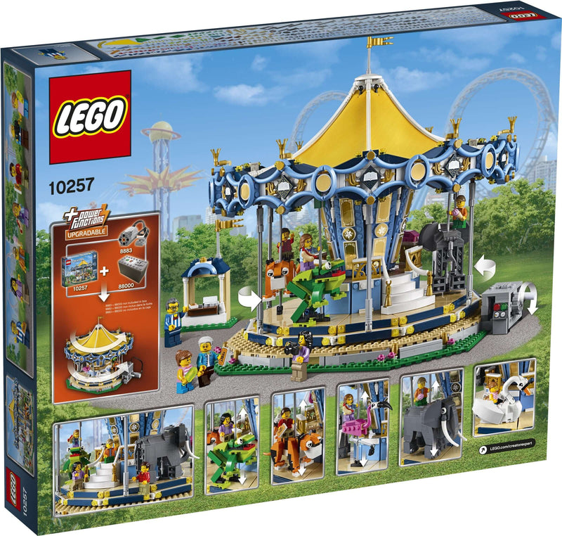 LEGO Creator 10257 Carousel (2017) back box art
