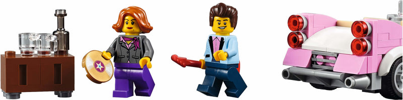 LEGO Creator 10260 Downtown Diner minifigures