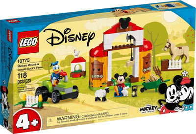 LEGO Disney 10775 Mickey Mouse & Donald Duck's Farm box front set