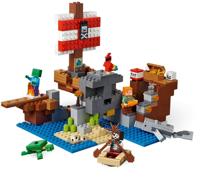 LEGO Minecraft 21152 The Pirate Ship Adventure