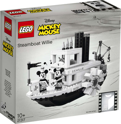 LEGO Ideas 21317 Steamboat Willie front box art