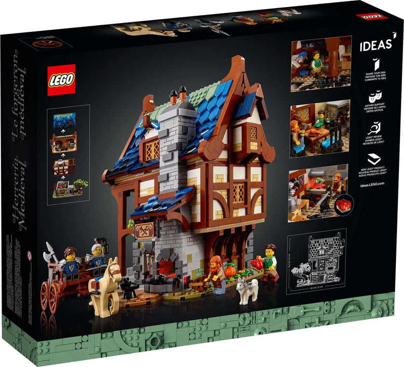 LEGO Ideas 21325 Medieval Blacksmith black box art
