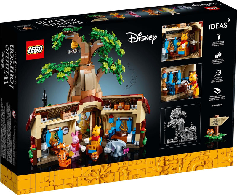 LEGO Ideas 21326 Winnie the Pooh back box art