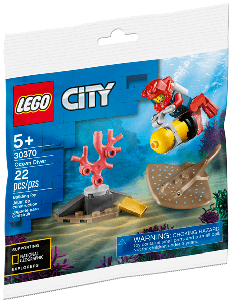 LEGO City 30370 Ocean Diver Brickollector NZ