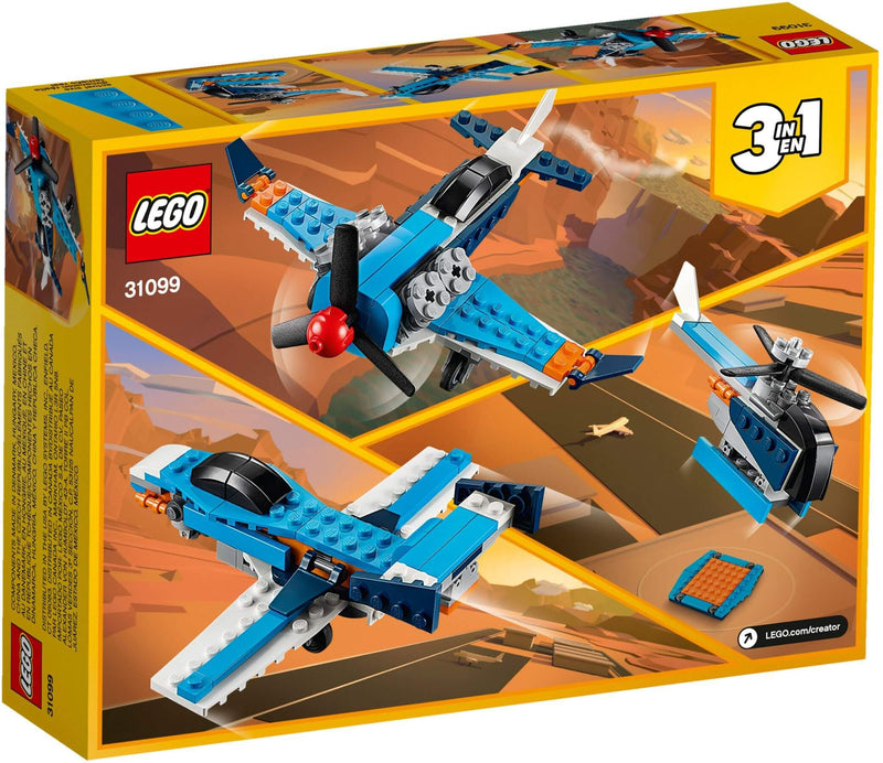 LEGO Creator 31099 Propeller Plane