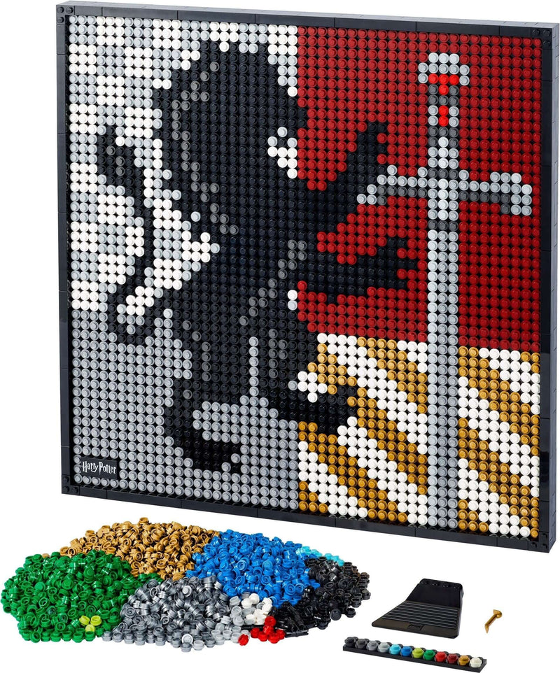 LEGO Art 31201 Harry Potter Hogwarts Crests