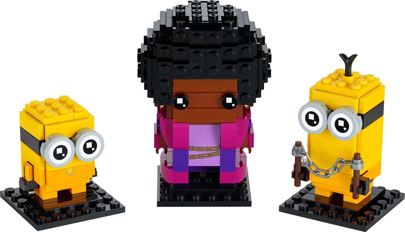 LEGO BrickHeadz 40421 Belle Bottom, Kevin and Bob