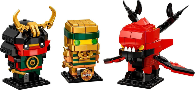 LEGO BrickHeadz 40490 Ninjago 10th Anniversary BrickHeadz