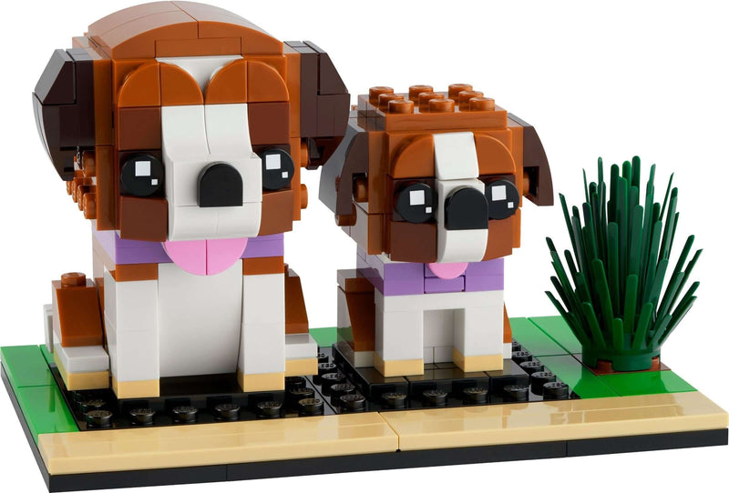 LEGO BrickHeadz 40543 St. Bernard set