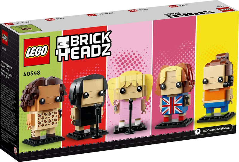 LEGO BrickHeadz 40548 Spice Girls Tribute back box art