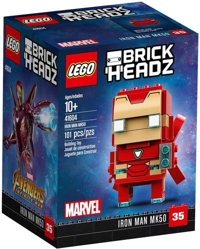 LEGO BrickHeadz 41604 Iron Man MK50 box set