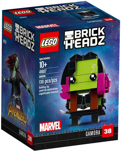 LEGO BrickHeadz 41607 Gamora front box art