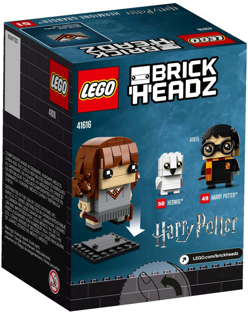 LEGO BrickHeadz 41616 Hermione Granger back box