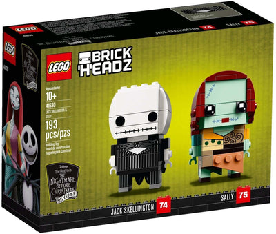 LEGO BrickHeadz 41630 Jack Skellington & Sally box set