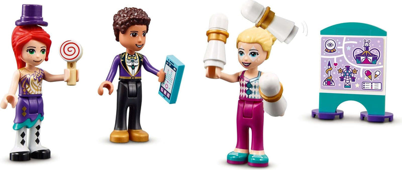 LEGO Friends 41689 Magical Ferris Wheel and Slide minifigures