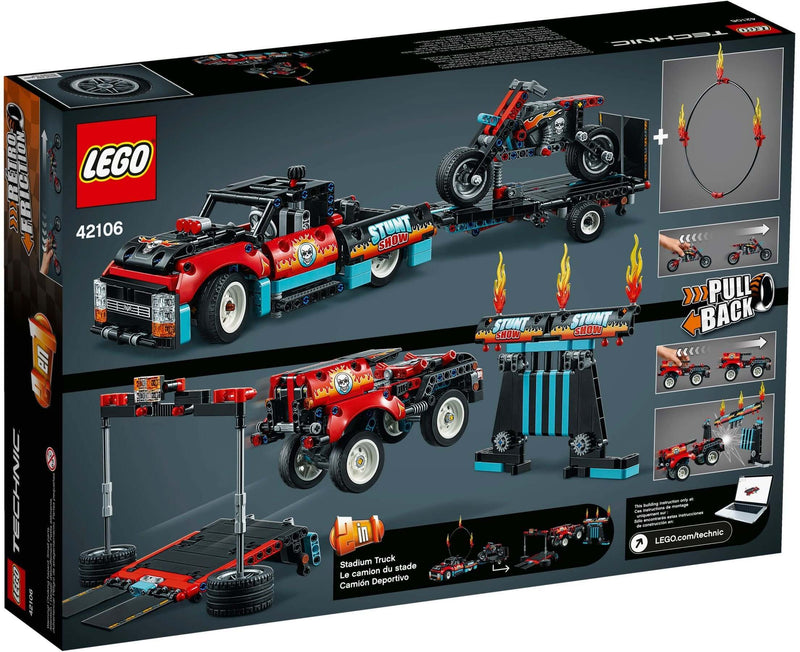 LEGO Technic 42106 Stunt Show Truck & Bike