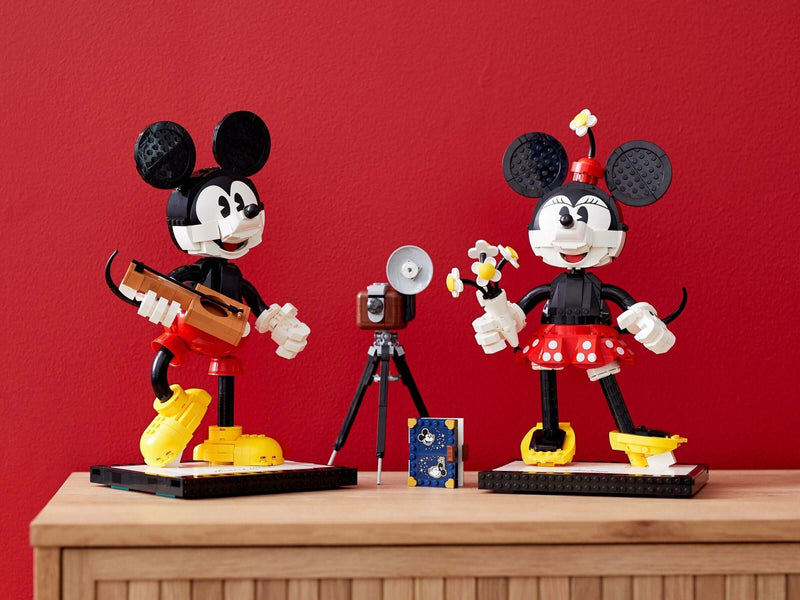 LEGO Disney 43179 Mickey Mouse & Minnie Mouse Buildable Characters