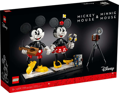 LEGO Disney 43179 Mickey Mouse & Minnie Mouse Buildable Characters