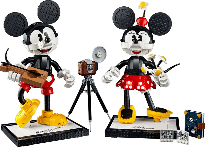 LEGO Disney 43179 Mickey Mouse & Minnie Mouse Buildable Characters
