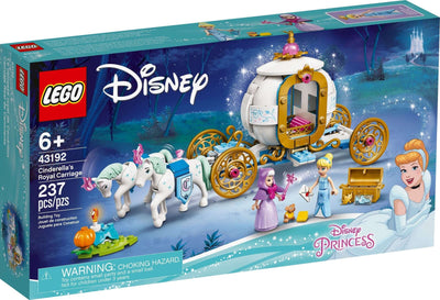 LEGO Disney 43192 Cinderella's Royal Carriage front box art