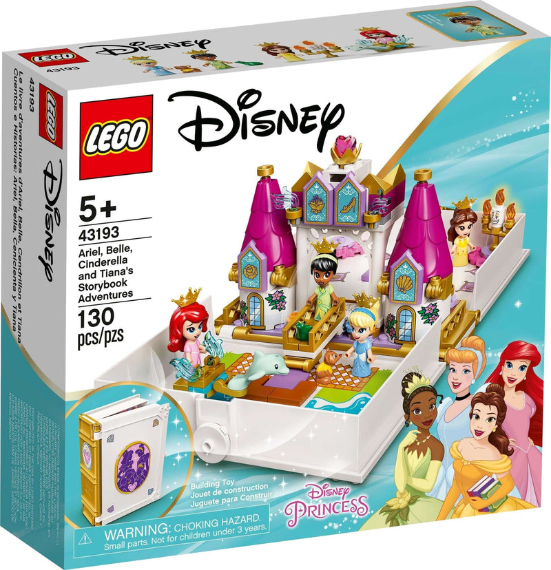 LEGO Disney 43193 Ariel, Belle, Cinderella and Tiana&