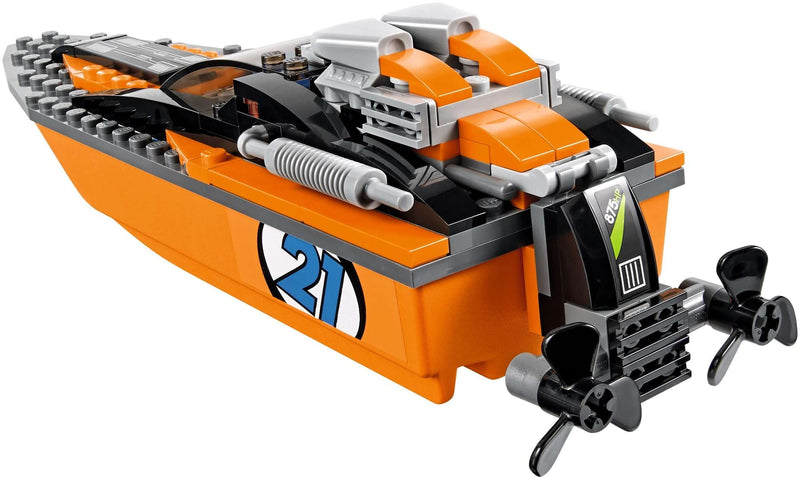 LEGO City 60085 4x4 with Powerboat
