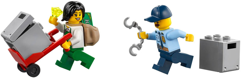 LEGO City 60142 Money Transporter minifigures