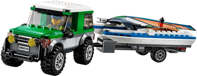 LEGO City 60149 4x4 with Catamaran