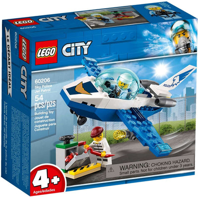 LEGO City 60206 Sky Police Jet Patrol box set