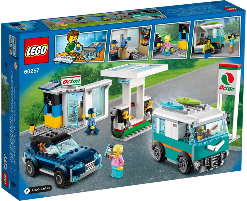 LEGO City 60257 Service Station back box