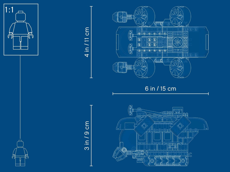 LEGO City 60264 Ocean Exploration Submarine blueprint